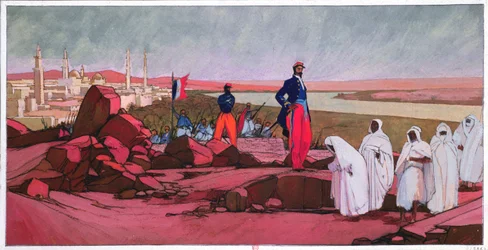 Louis Faidherbe (1818-1889) befreit Medina (Mali), ca. 1910-20